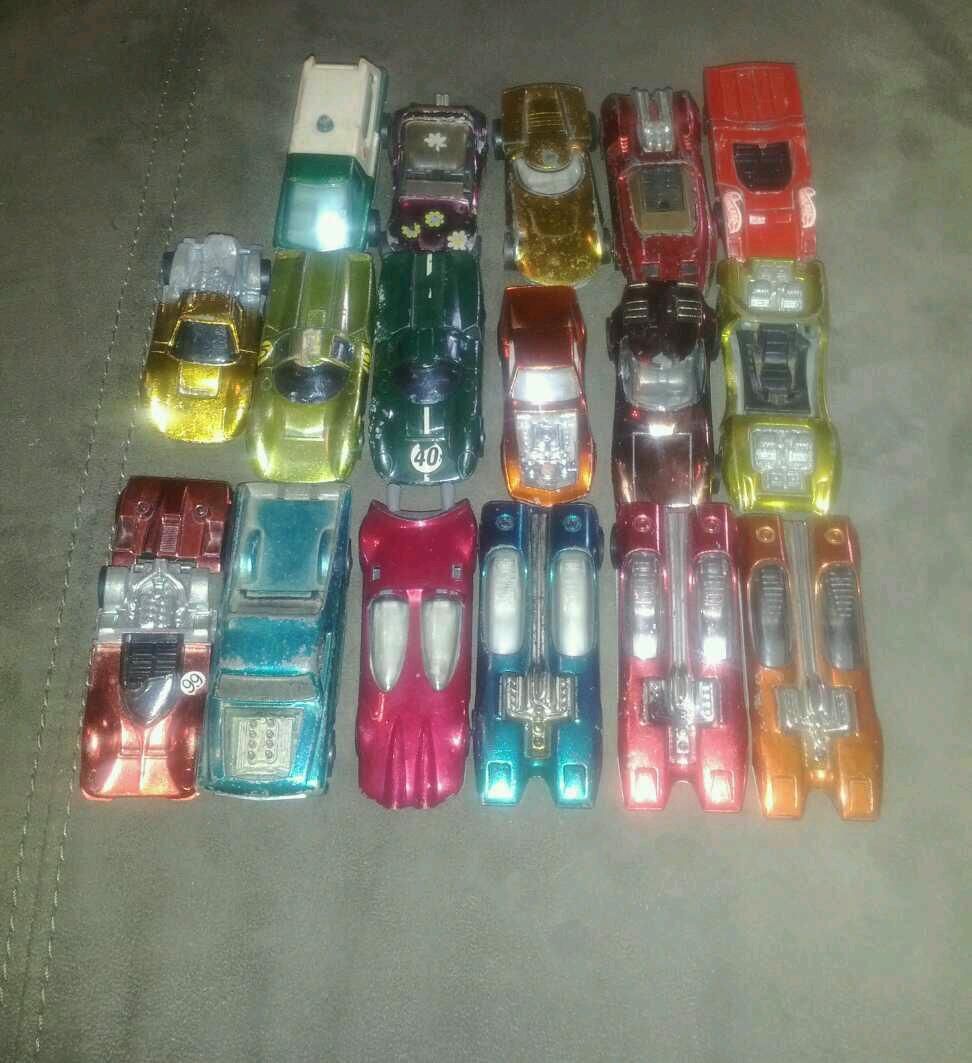 Hot Wheels Redline Parts or Restore Lot of 17