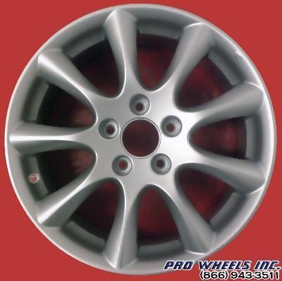 Acura TSX 17 Silver Factory Original Wheel Rim 71750 A