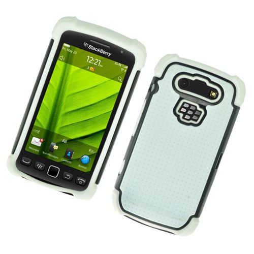 For Rim Blackberry Torch 9860 9850 Monaco 9570 Soft Hard Dot TPU Case