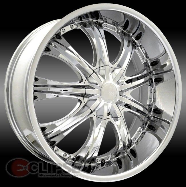 20 inch ELR15 Chrome Wheels PT Cruiser Cavalier Neon