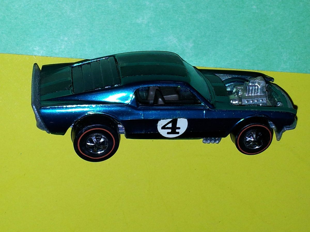 Vintage Hot Wheels Redline 1969 Mustang Boss Hoss