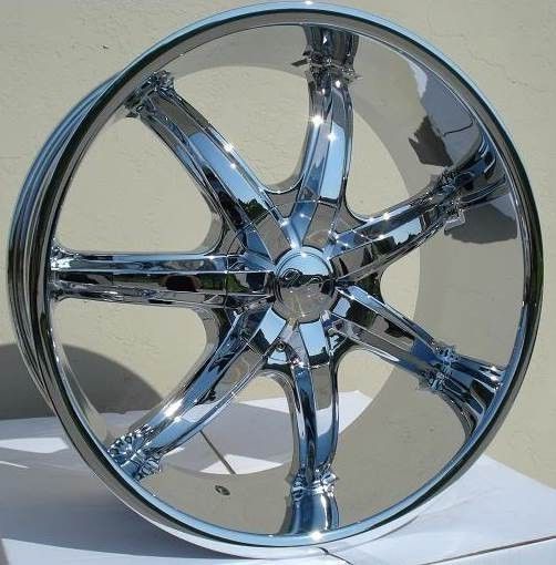 22 inch 22x9 5 U35S Chrome Wheels Rims 6x135 Ford F150