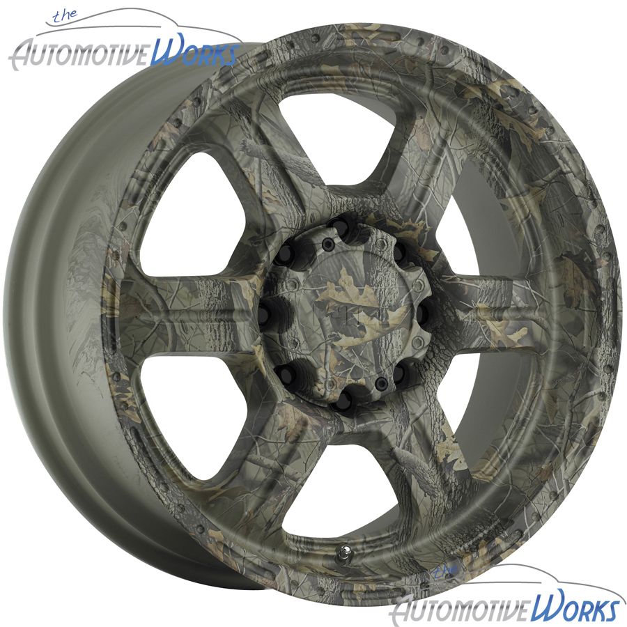 Tec Offroad 5x114 3 5x4 5 18mm Camo Wheels Rims inch 17