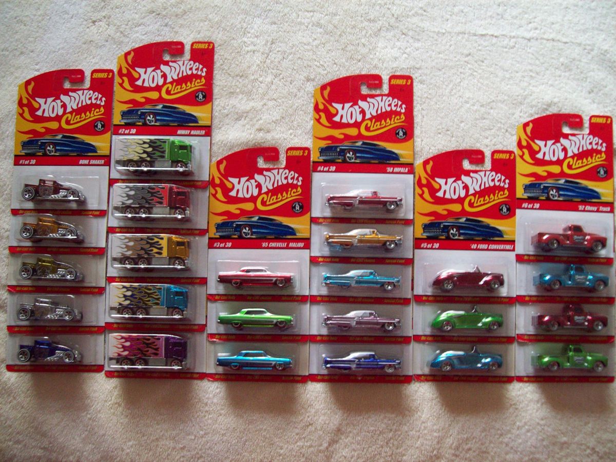 2007 Hot Wheels Classics Series 3 Complete Variation Set of 137 Cars
