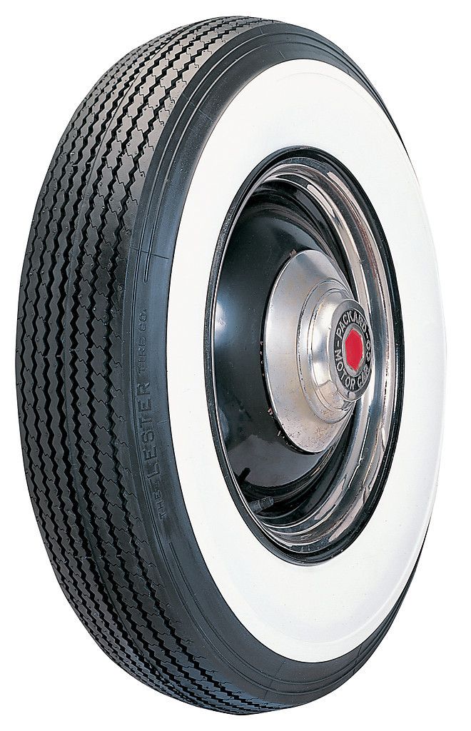 Lester 600 16 Wide White Wall Tire