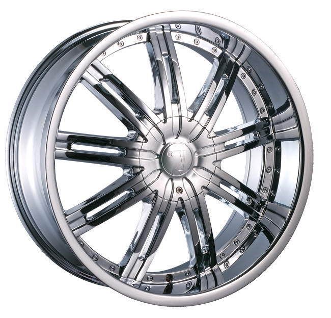 18 Velocity 800 Chrome 4RIMS Wheels 4TIRES Fit Altima Camry Honda