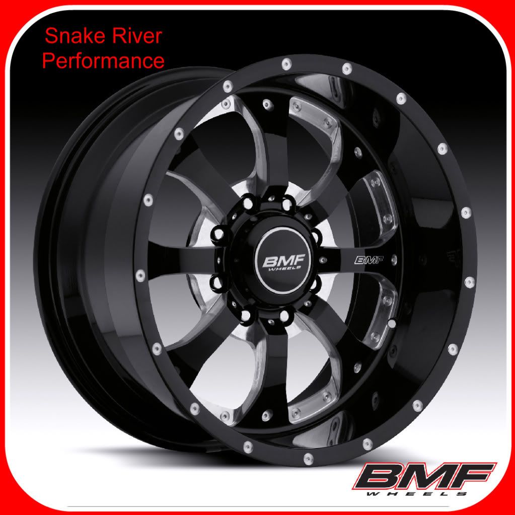 BMF WHEELS 8x180 20x9 NOVAKANE DEATH METAL BLACK 11 12 CHEVY GMC