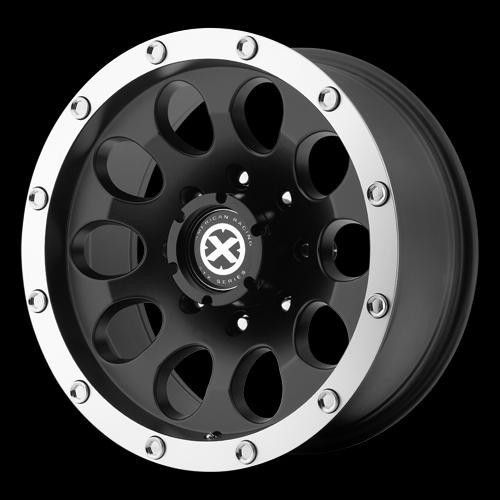 American Racing ATX AX18678060700 Slot Wheel 17 x 8 Black 6x5 5