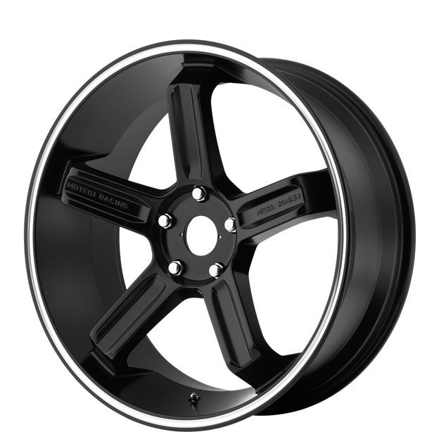  MR122 MR12289051745 18X9 45MM OFFSET 5X100 SATIN BLACK SINGLE RIM