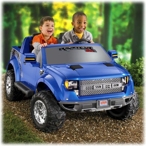 Power Wheels F150 SVT Raptor Blue