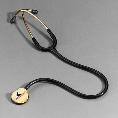 Littmann 12 215 020 3M 2142G Master Classic II Stethoscope, Gold, 27