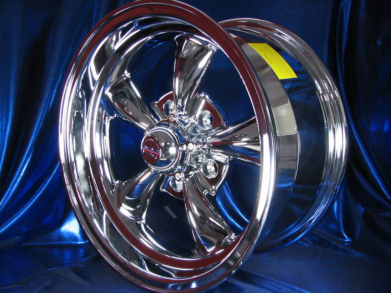 15x7 15x8 CHROME REV CLASSIC 100 WHEELS CHEVY CAMARO 1977 1978 1979