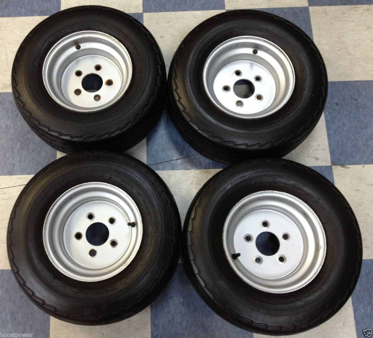 Golf Cart Wheels Tires 5 x 4 5 Lug Pattern 10 Wheel w 20 5x8 0x10