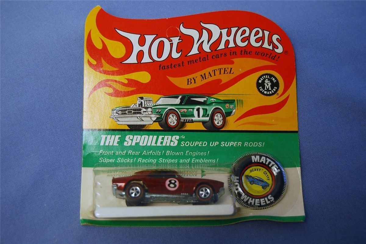 Vintage 1969 HOT WHEELS Redline HEAVY CHEVY UNPUNCHED BLISTER CARD NOS