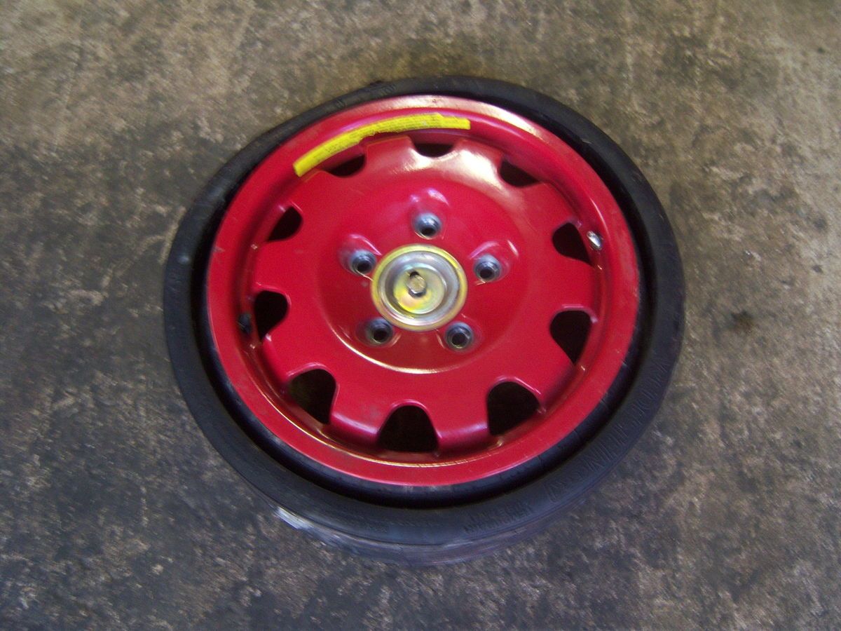 Porsche 944 S2 Spare Rim and Tire