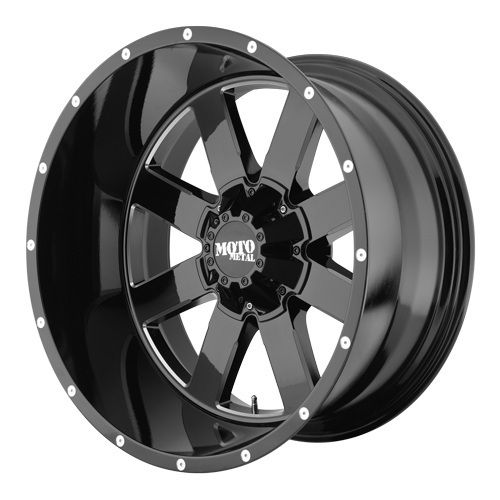  MO962 MO96222486376N 22X14 76MM OFFSET 5X5 5 G BLACK MACH SINGLE RIM