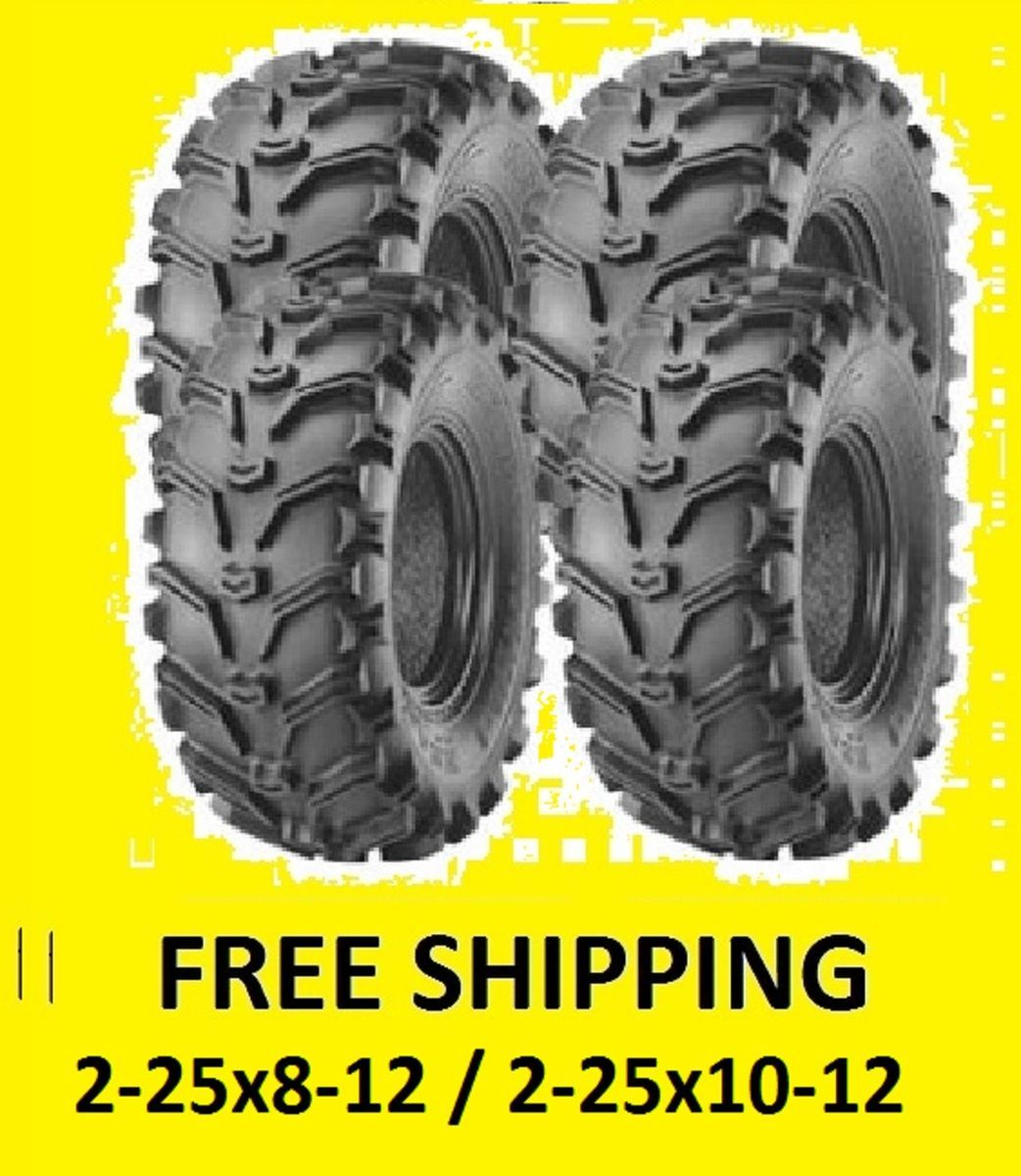 25 Kenda Bear Claw ATV Tires 6 Ply Rated New Set 4