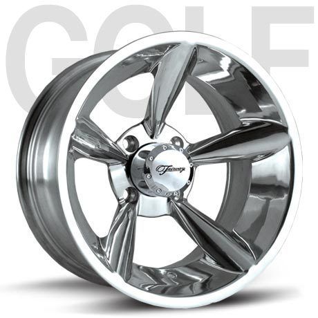 Fairway Alloys Bullet Hand Polished Golf Cart 4 Wheels Rim 12x7