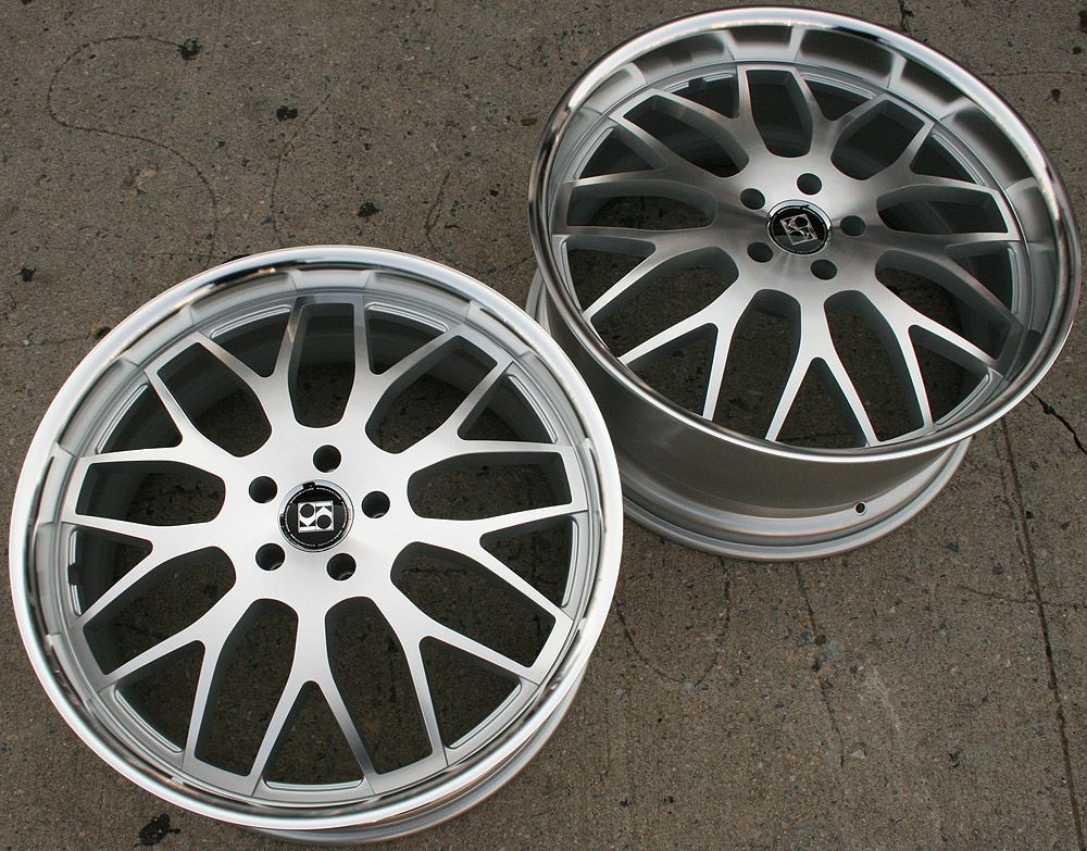 Koko Kuture Fann L7 22 Silver Rims Wheels GS300 GS400 22 x 9 0 10 5