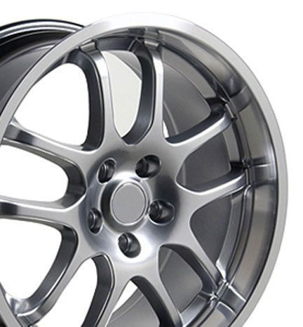 Black G35 Style 10 Spoke INFINITI18X9 Wheels Rims Fit Nissan