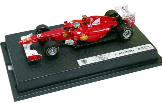 Hot Wheels 1 43 2011 Ferrari 150° Italia Fernando Alonso