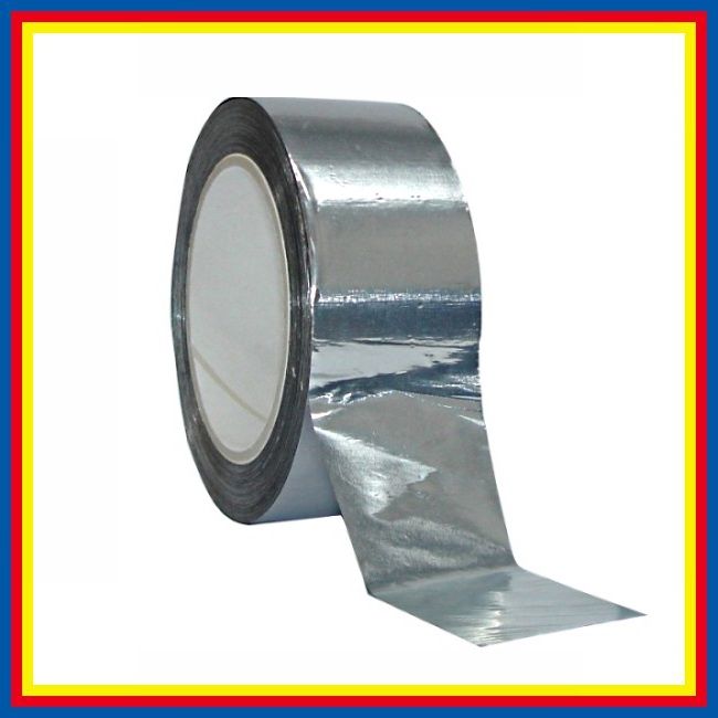 Aluminium Klebeband 50 mm x 50 m für Steinwolle Rohrschalen